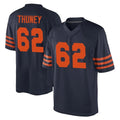 Vanessashop C.Bears #62 Joe Thuney Player Navy Blue Alternate Game Stitched Jerseys