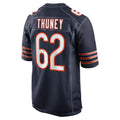 Vanessashop C.Bears #62 Joe Thuney Player Navy Home Game Stitched Jerseys