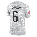 Vanessashop C.Bears #6 Kyler Gordon Player Arctic Camo Salute to Service Limited Stitched Jerseys