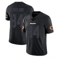 Vanessashop C.Bears #84 Colston Loveland Player Black Impact Limited Game Stitched Jerseys