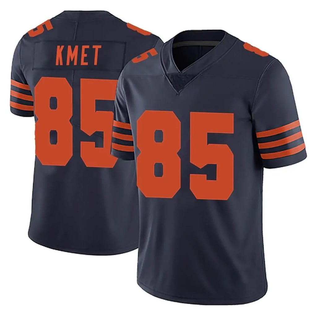Vanessashop C.Bears #85 Cole Kmet Player Navy Blue Alternate Vapor Untouchable Limited Stitched Jerseys