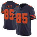 Vanessashop C.Bears #85 Cole Kmet Player Navy Blue Alternate Vapor Untouchable Limited Stitched Jerseys