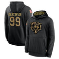 Vanessashop C.Bears #99 Gervon Dexter Sr. Player Black Salute to Service Pullover Hoodies Limited Stitched Jerseys