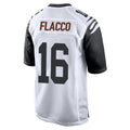 Vanessashop C.Bengals #16 Joe Flacco Player White Alternate Home Game Stitched Jerseys