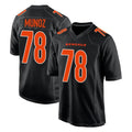 Vanessashop C.Bengals #78 Anthony Munoz Player Black Fashion Game Stitched Jerseys