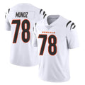 Vanessashop C.Bengals #78 Anthony Munoz Player White Vapor Untouchable Limited Home Game Stitched Jerseys