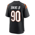 Vanessashop C.Bengals #90 Kris Jenkins Jr Player Black Home Game Stitched Jerseys
