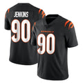 Vanessashop C.Bengals #90 Kris Jenkins Jr Player Black Vapor Untouchable Limited Home Game Stitched Jerseys