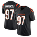 Vanessashop C.Bengals #97 Dexter Lawrence II Player Black Vapor F.U.S.E. Limited Home Game Stitched Jerseys