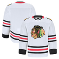 Vanessashop C.Blackhawks White Away Authentic Pro Jerseys