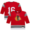 Vanessashop C.Blackhawks #16 Bobby Hull Scarlet 1960-61 Power Play Jerseys