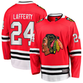 Vanessashop C.Blackhawks #24 Sam Lafferty  Red Home Breakaway Jerseys