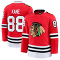 Vanessashop C.Blackhawks #88 Patrick Kane Red Premium Jerseys