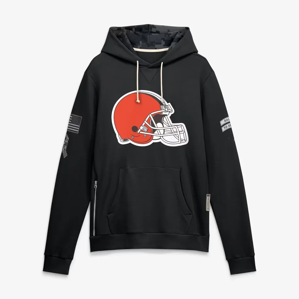 Vanessashop C.Browns 2026 Salute To Service Club Pullover Hoodie Cheap sale Birthday and Christmas gifts Stitched American Football Jersey