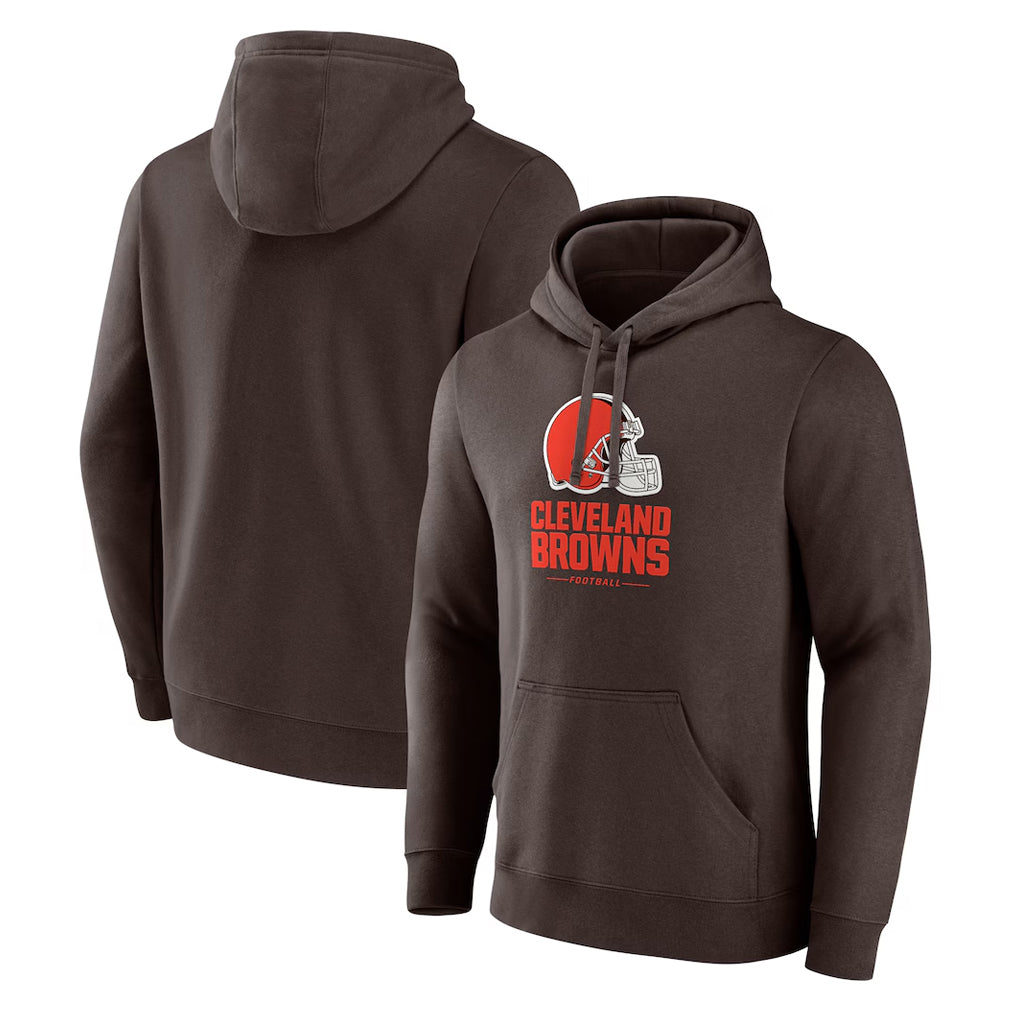 Vanessashop C.Browns Brown Primetime Lockup Pullover Hoodie Blank Player Stitched Jerseys