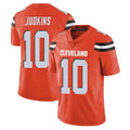 Vanessashop C.Browns #10 Quinshon Judkins Player Orange Alternate Vapor Untouchable Limited Home Game Stitched Jerseys