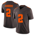 Vanessashop C.Browns #2 Shedeur Sanders Player Brown Limited Vapor F.U.S.E. Alternate Game Stitched Jerseys
