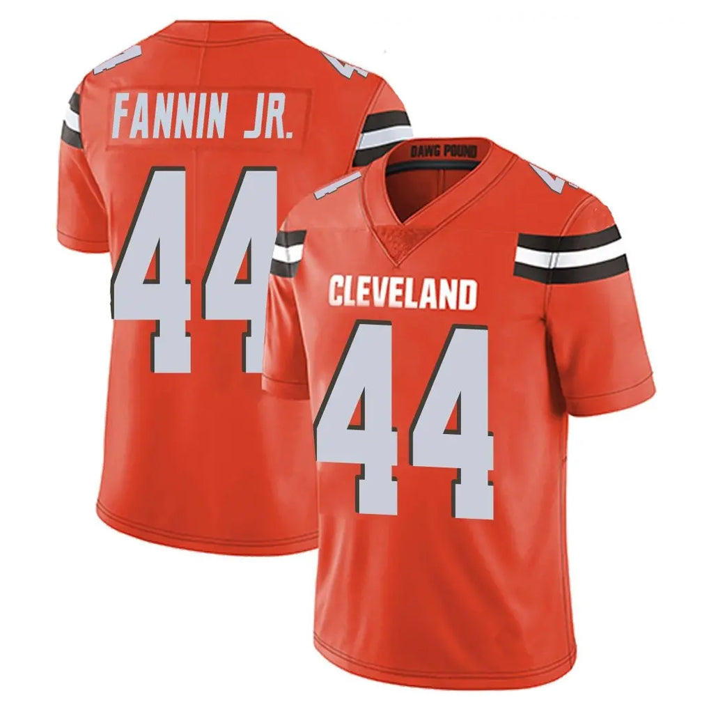 Vanessashop C.Browns #44 Harold Fannin Jr. Player Orange Alternate Vapor Untouchable Limited Home Game Stitched Jerseys