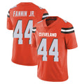 Vanessashop C.Browns #44 Harold Fannin Jr. Player Orange Alternate Vapor Untouchable Limited Home Game Stitched Jerseys
