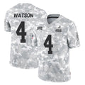 Vanessashop C.Browns #4 Deshaun Watson Player Arctic Camo Salute to Service Limited Home Game Stitched Jerseys
