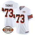 Vanessashop C.Browns #73 Joe Thomas Player White Limited Vapor F.U.S.E. Alternate Game Stitched Jerseys