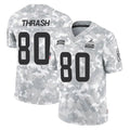 Vanessashop C.Browns #80 Jamari Thrash Player Arctic Camo Salute to Service Limited Home Game Stitched Jerseys