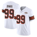 Vanessashop C.Browns #99 Julian Okwara Player White Limited  Vapor 1946 Collection Alternate Game Stitched Jerseys