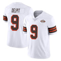 Vanessashop C.Browns #9 Grant Delpit Player White Limited  Vapor 1946 Collection Alternate Game Stitched Jerseys