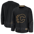 Vanessashop C.Flames Black 2024 Military Appreciation Practice Jerseys