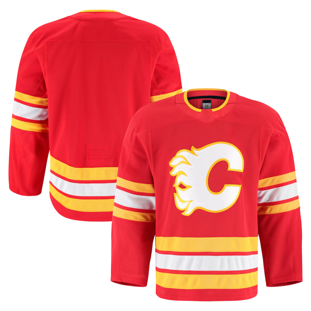 Vanessashop C.Flames Red Home Authentic Pro Jerseys