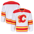 Vanessashop C.Flames White Away Authentic Pro Jerseys