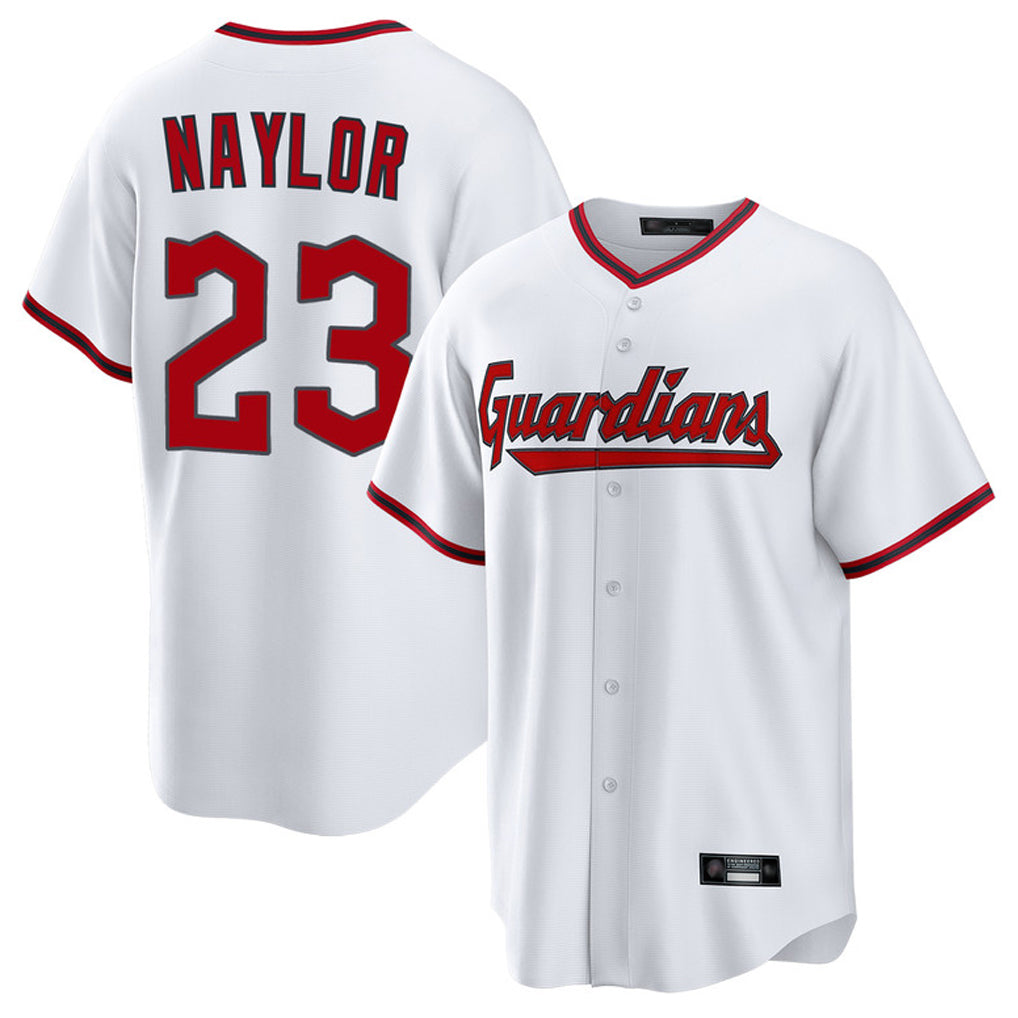 Vanessashop C.Guardians #23 Bo Naylor Player White Game Home Stitched Jerseys