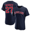 Vanessashop C.Guardians #27 Austin Hedges Player Navy Limited Elite Home Stitched Jerseys