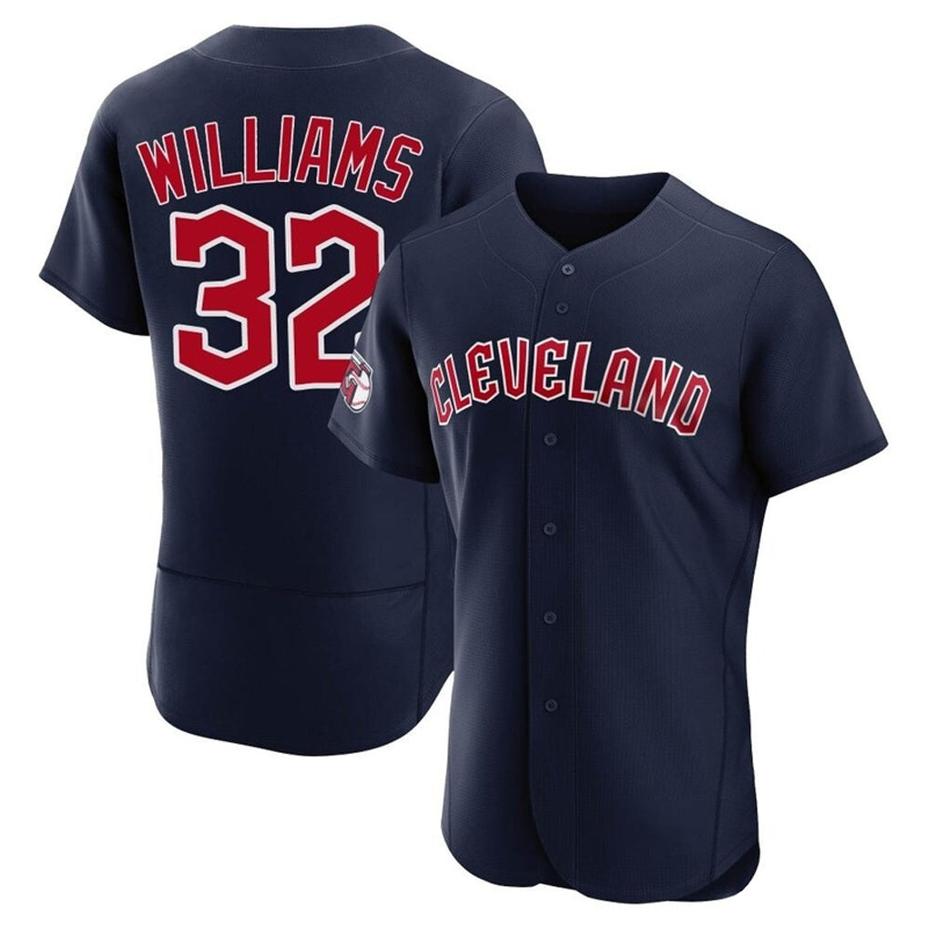 Vanessashop C.Guardians #32 Gavin Williams Player Navy Limited Elite Home Stitched Jerseys