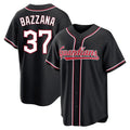 Vanessashop C.Guardians #37 Travis Bazzana Player Black Fashion Out Home Game Stitched Jerseys