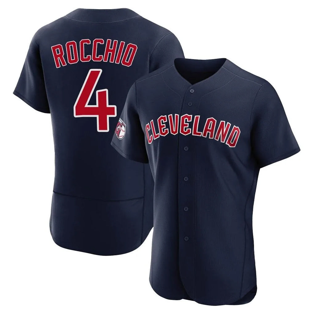 Vanessashop C.Guardians #4 Brayan Rocchio Player Navy Limited Elite Home Stitched Jerseys