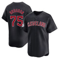 Vanessashop C.Guardians #75 Connor Brogdon Player Navy Limited Home Game Stitched Jerseys