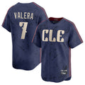 Vanessashop C.Guardians #7 George Valera Player Navy City Connect Limited Home Stitched Jerseys