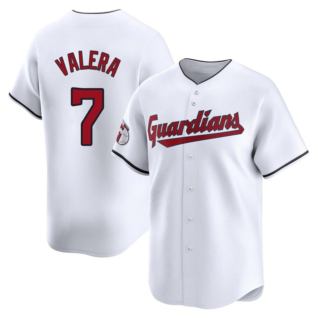 Vanessashop C.Guardians #7 George Valera Player White Limited Home Stitched Jerseys