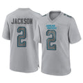 Vanessashop C.Panthers #2 Mike Jackson Player Gray Atmosphere Fashion Game Stitched Jerseys