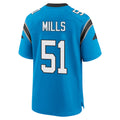 Vanessashop C.Panthers #51 Sam Mills Player Blue Home Game Stitched Jerseys