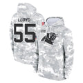 Vanessashop C.Panthers #55 Devin Lloyd Player Arctic Camo Salute to Service Pullover Hoodies Limited Game Stitched Jerseys