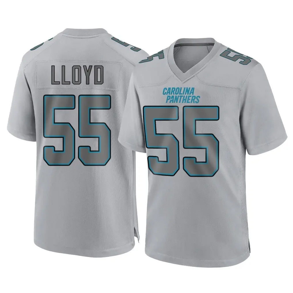 Vanessashop C.Panthers #55 Devin Lloyd Player Gray Atmosphere Fashion Game Stitched Jerseys