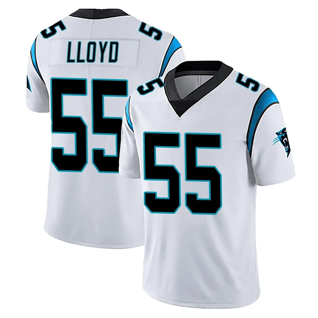 Vanessashop C.Panthers #55 Devin Lloyd Player White Vapor Untouchable Limited Game Stitched Jerseys