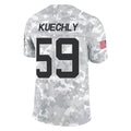 Vanessashop C.Panthers #59 Luke Kuechly Player Arctic Camo Salute to Service Limited Game Stitched Jerseys