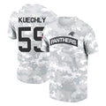 Vanessashop C.Panthers #59 Luke Kuechly Player Arctic Camo Salute to Service T-Shirt Hoodies Stitched Jerseys