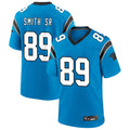 Vanessashop C.Panthers #89 Steve Smith Sr Player Blue Home Game Stitched Jerseys