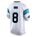 Vanessashop C.Panthers #8 Jaycee Horn Player White Game Stitched Jerseys