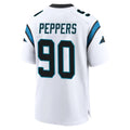 Vanessashop C.Panthers #90 Julius Peppers Player White Home Game Stitched Jerseys