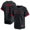 Vanessashop C.Reds #11 Barry Larkin Player Black City Connect Home Limited Stitched Jerseys
